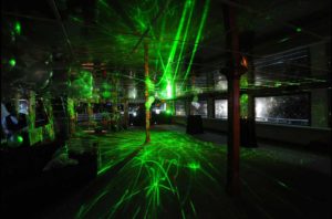 green laser ballroom
