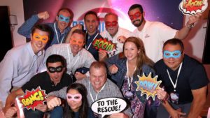 Evian’s teambuilding convention: “conquering new galaxies of growth”