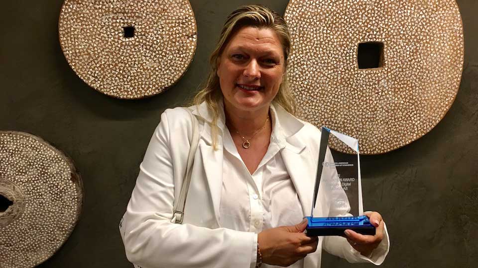 Valerie Bihet facc award
