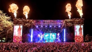 concert stage