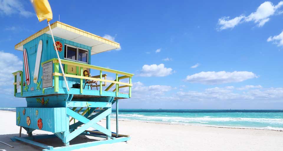 cabana on a beach