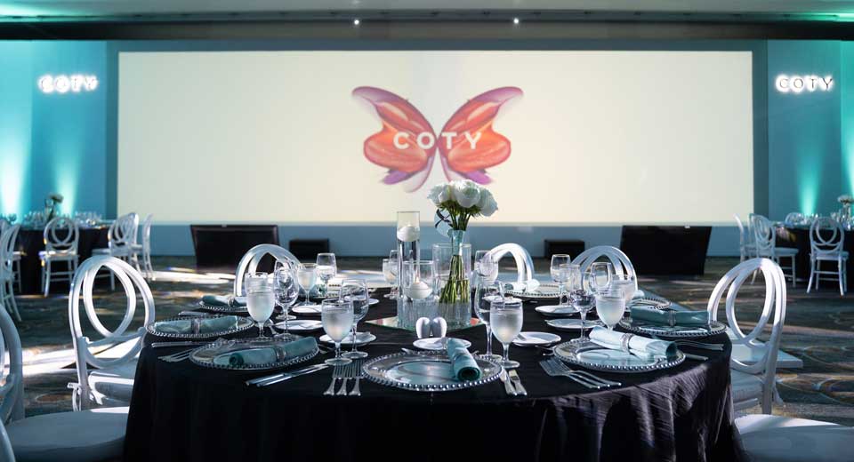 COTY event room