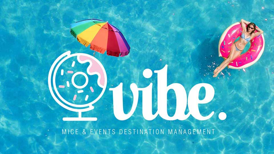Vibe agency summer logo