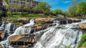 Greenville waterfall