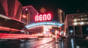 reno nevada at night