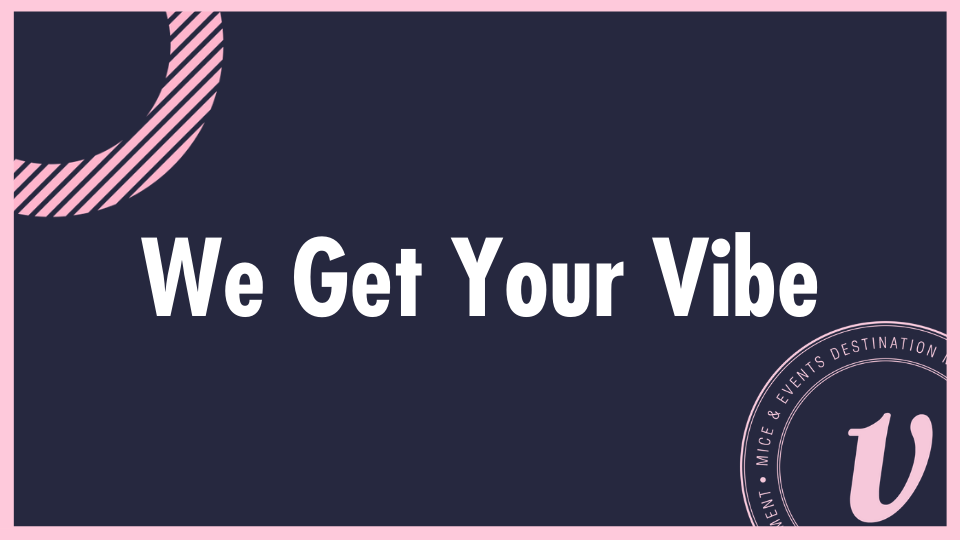 We get Your Vibe tag line and VIBE agency logo