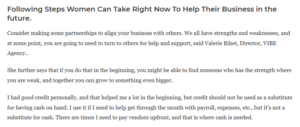 valerie bihet article