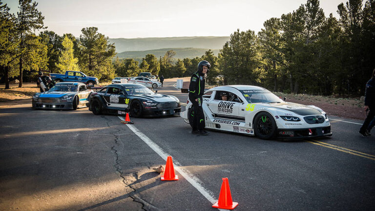 Exotic racing experience at mountain track as high-impact incentive travel reward for top performers
